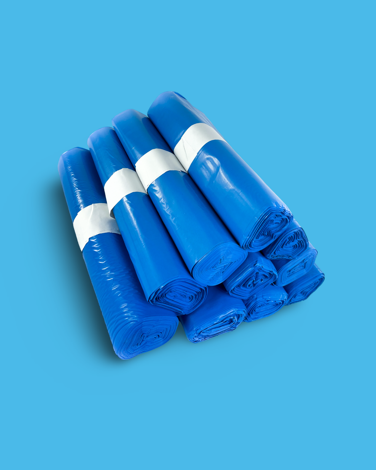 250 x Müllbeutel 120L starke Müllsäcke 70cm x 110cm blau