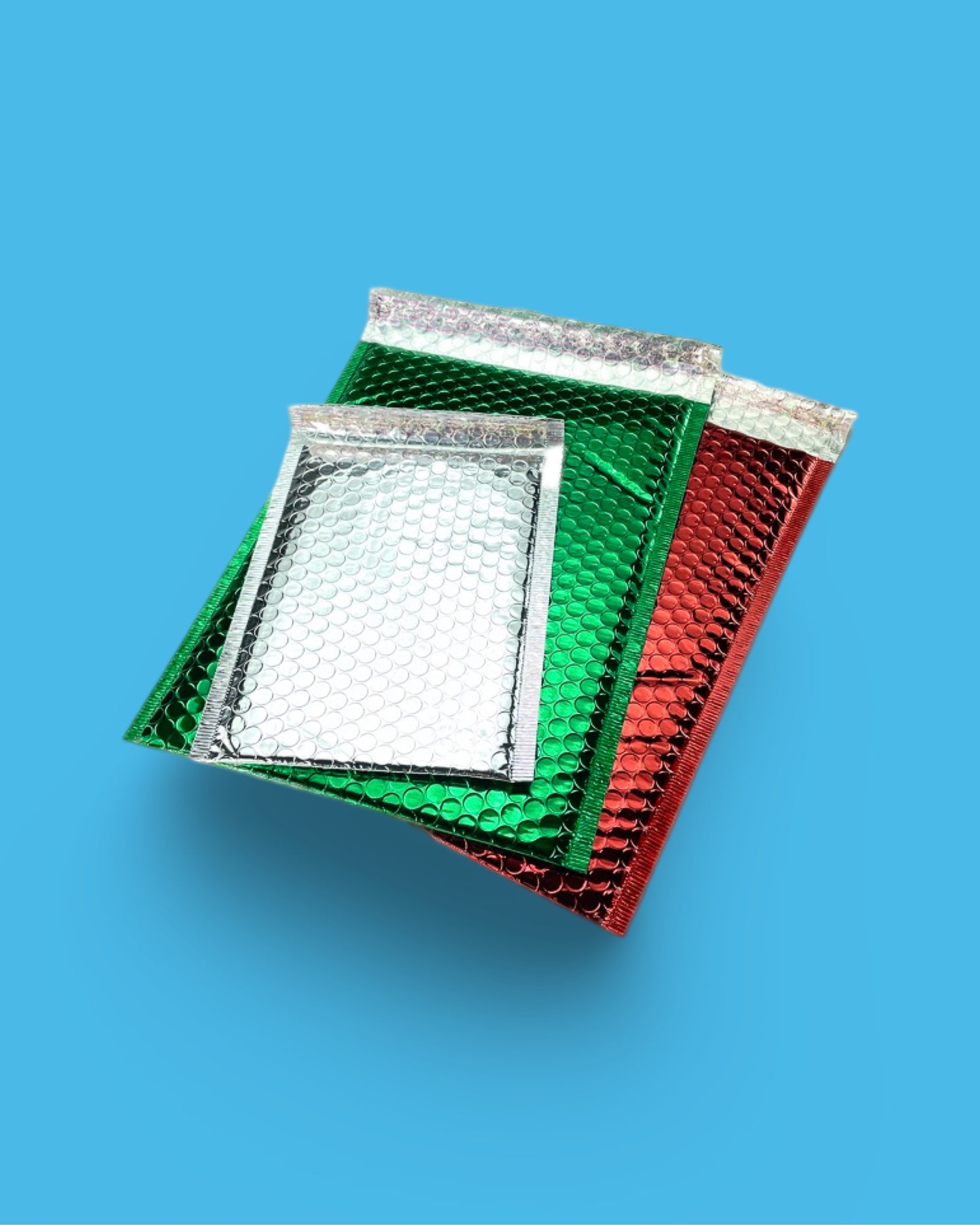 20 x metallic Luftpolstertaschen Glänzende metallisierte Versandtaschen