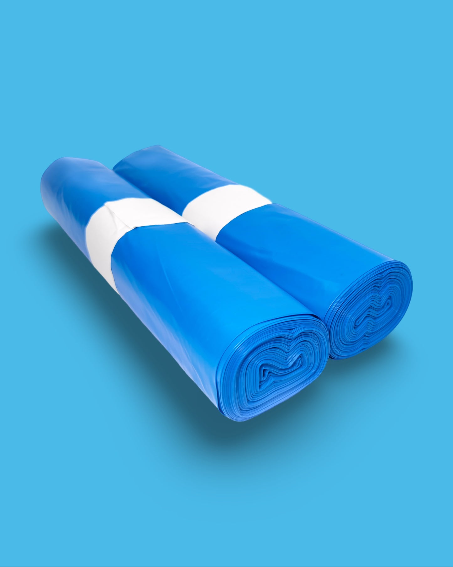 50 x Müllbeutel 120L starke Müllsäcke 70cm x 110cm blau