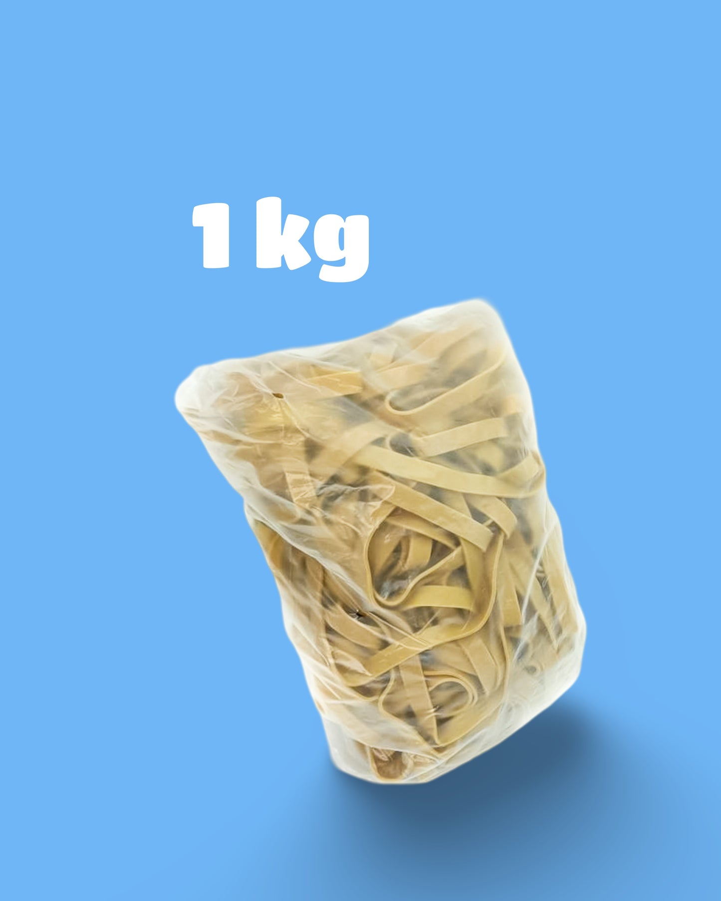 1kg Gummiringe Naturkautschuk Gummibänder Haushaltgummis natur