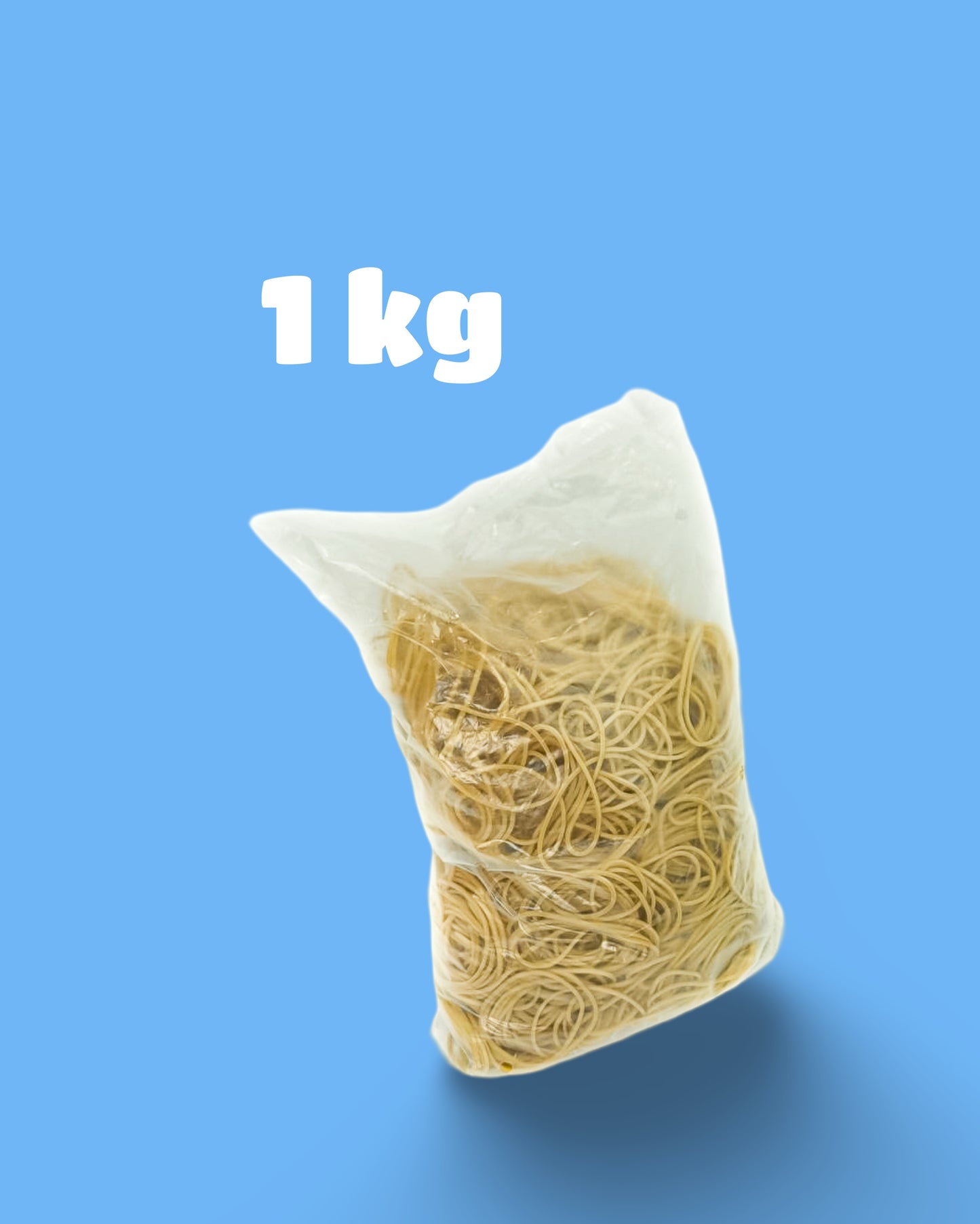 1kg Gummiringe Naturkautschuk Gummibänder Haushaltgummis natur