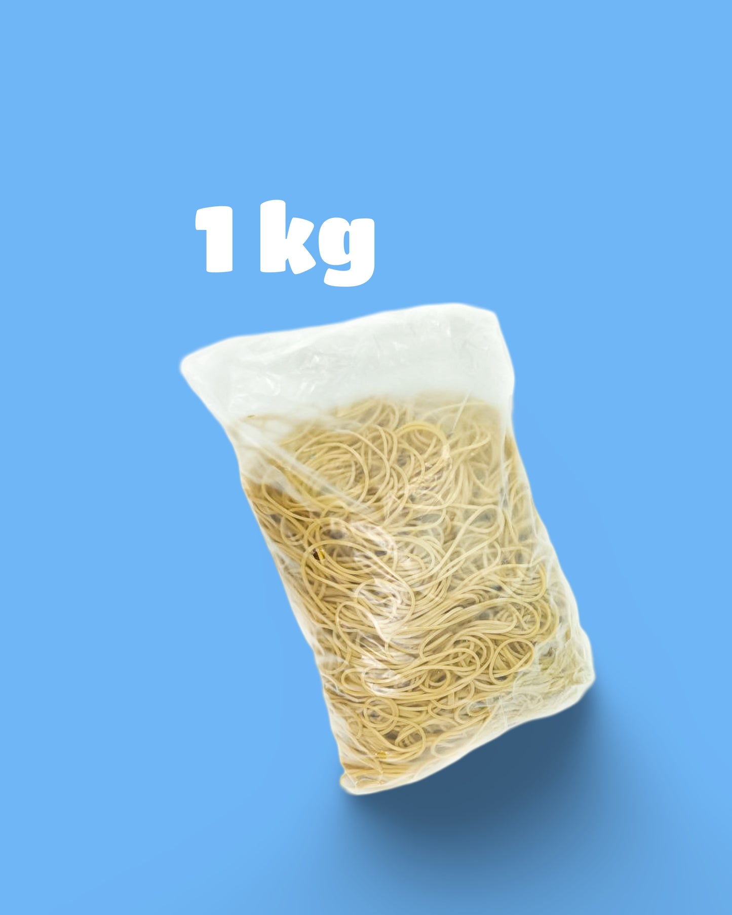 1kg Gummiringe Naturkautschuk Gummibänder Haushaltgummis natur