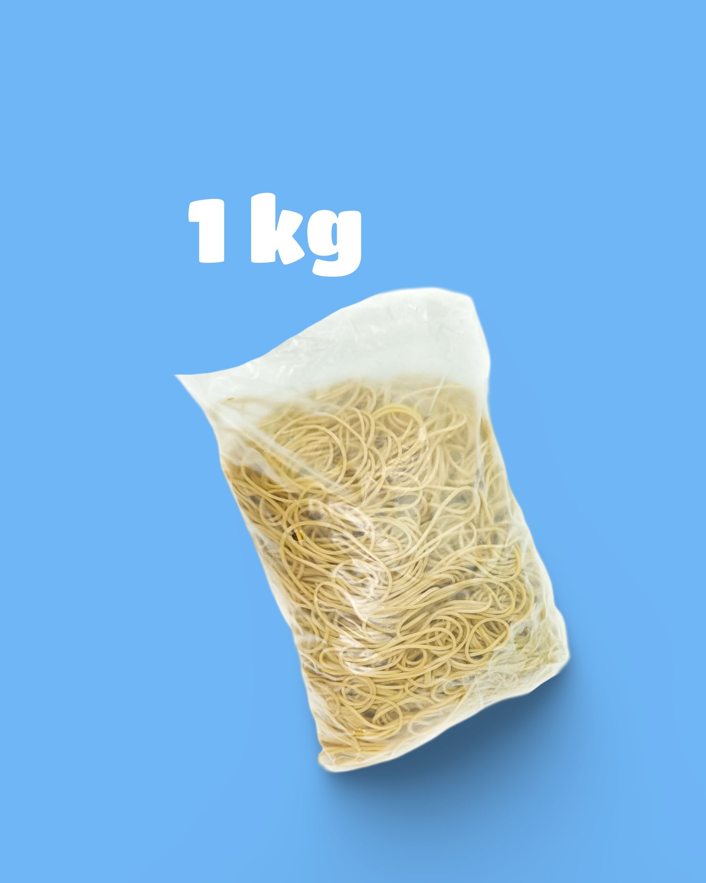 1kg Gummiringe Naturkautschuk Gummibänder Haushaltgummis natur