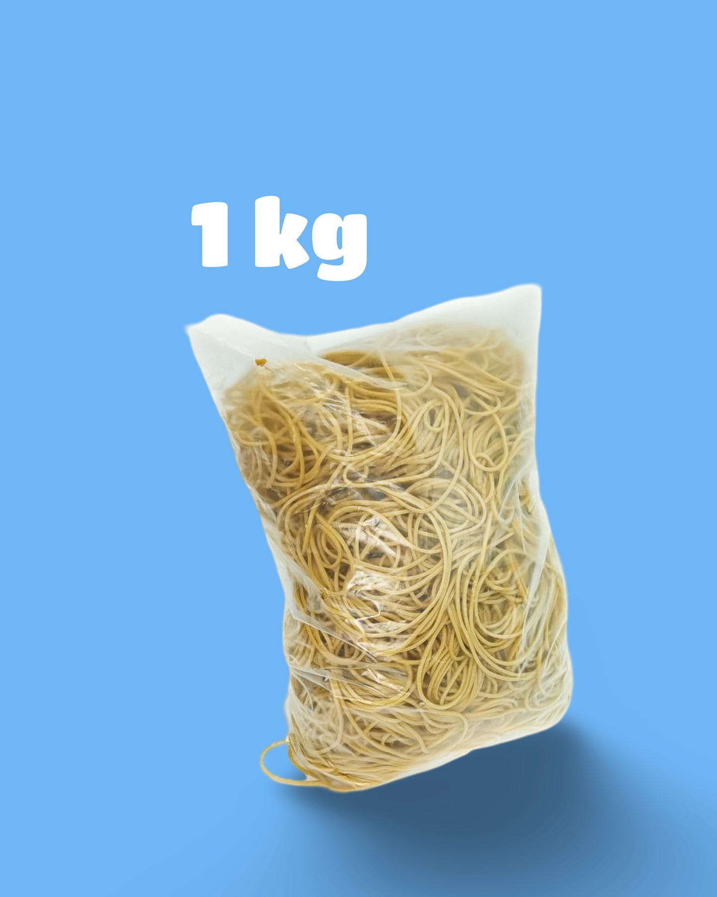 1kg Gummiringe Naturkautschuk Gummibänder Haushaltgummis natur