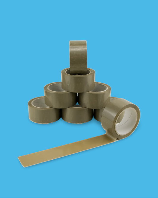 36 x PVC Klebeband 50mm x 66m braun Packband