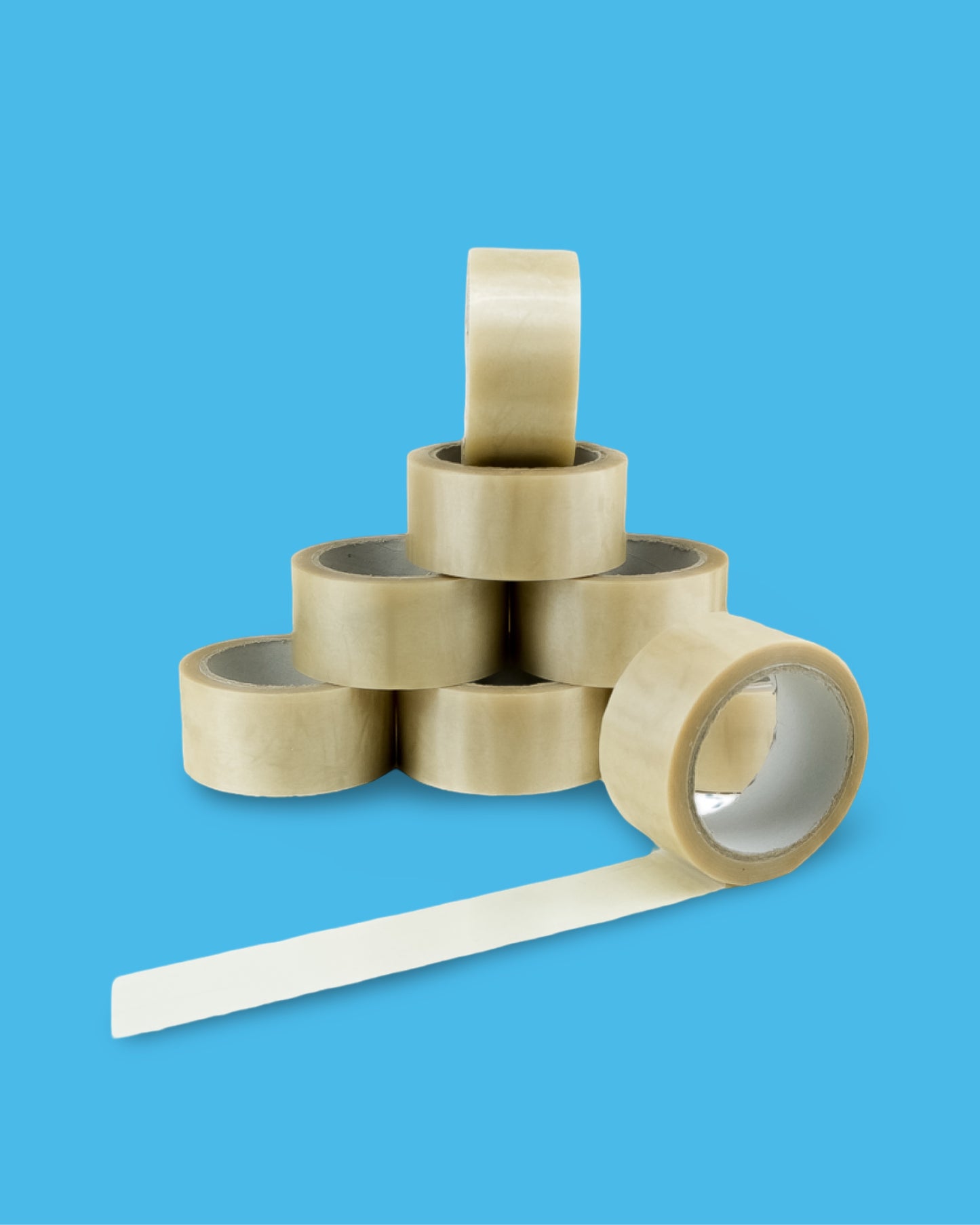 36 x PVC Klebeband  50mm x 66m transparent Packband